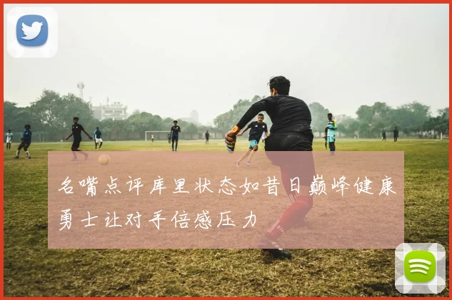 名嘴点评库里状态如昔日巅峰健康勇士让对手倍感压力